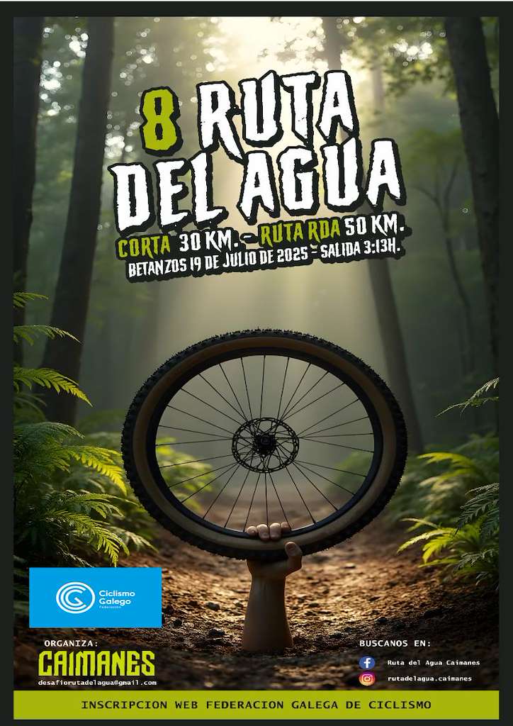 VIII Ruta del Agua Caimanes BTT (2025) en Betanzos