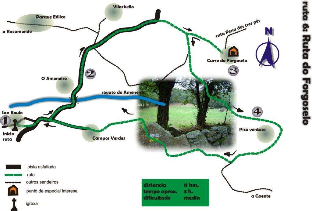 Ruta do Forgoselo  en A Capela