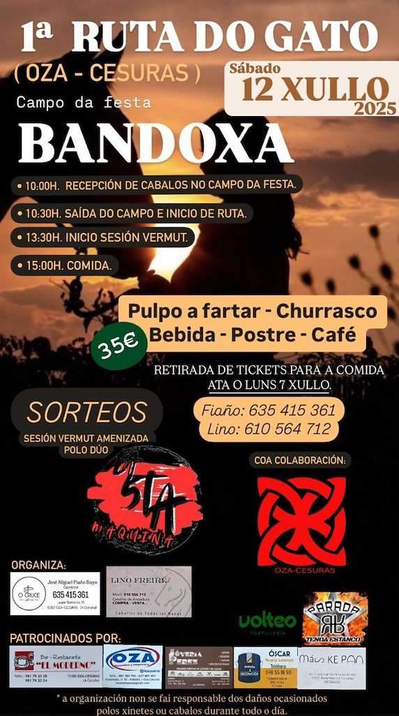I Ruta do Gato (2025) en Oza Cesuras