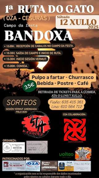 Fechas, información, programa, cartel, imágenes, mapa y ubicación de I Ruta do Gato  en  Oza Cesuras