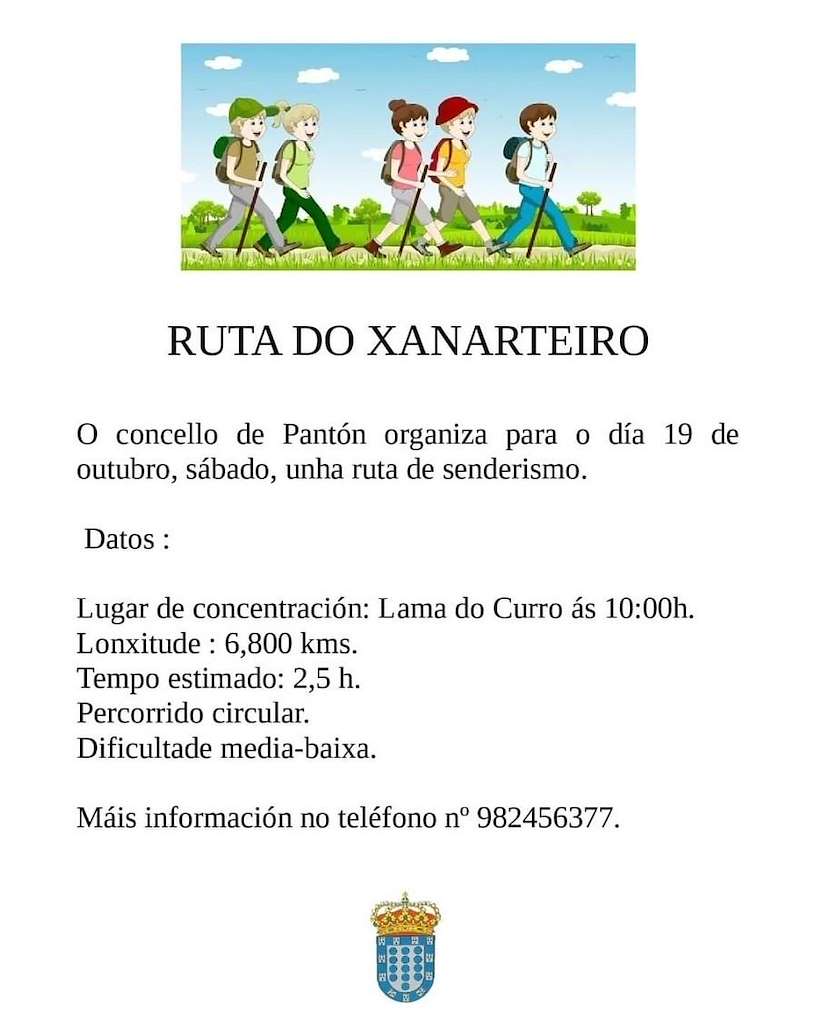 Ruta do Xanarteiro en Pantón