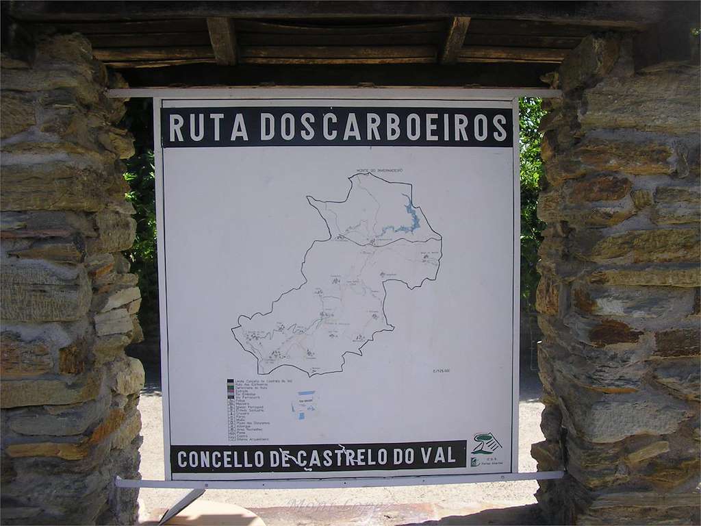 Ruta dos Carboeiros en Castrelo do Val
