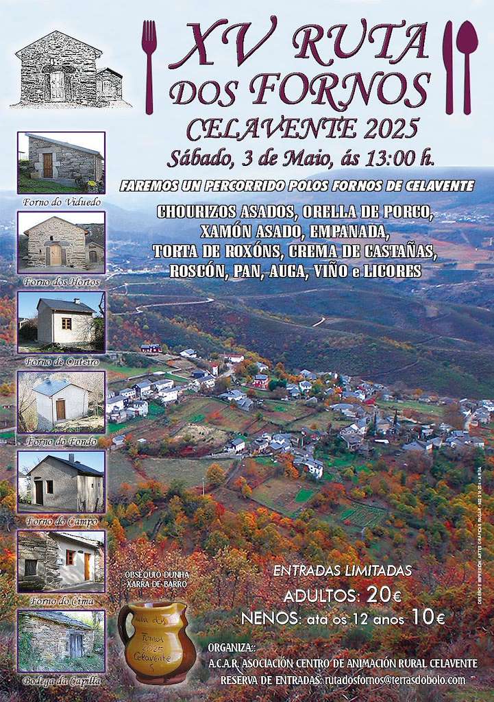 XV Ruta dos Fornos de Celavente en O Bolo