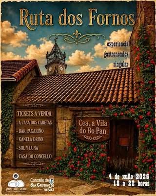 Fechas, información, programa, cartel, imágenes, mapa y ubicación de Ruta dos Fornos (2026)  en  San Cristovo de Cea
