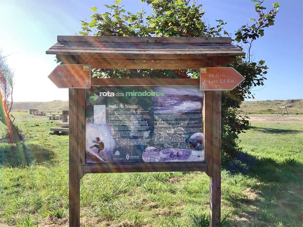 Ruta Dos Miradoiros en Laxe