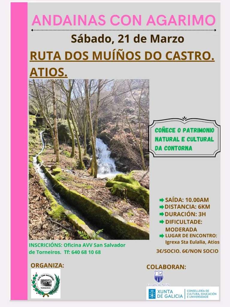 Ruta dos Muiños do Castro de Atios en O Porriño