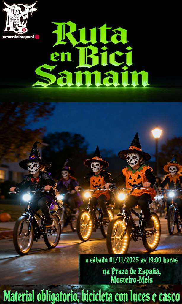 Ruta en Bici Samaín  en Meis