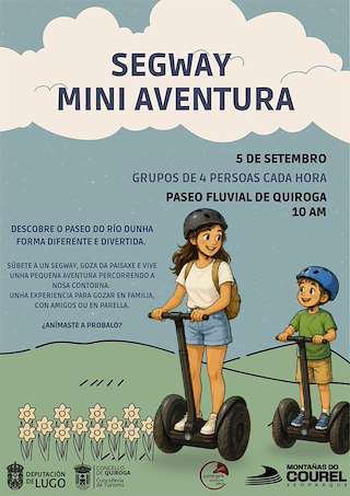Fechas, información, programa, cartel, imágenes, mapa y ubicación de Ruta en Segway  (2026) en Quiroga