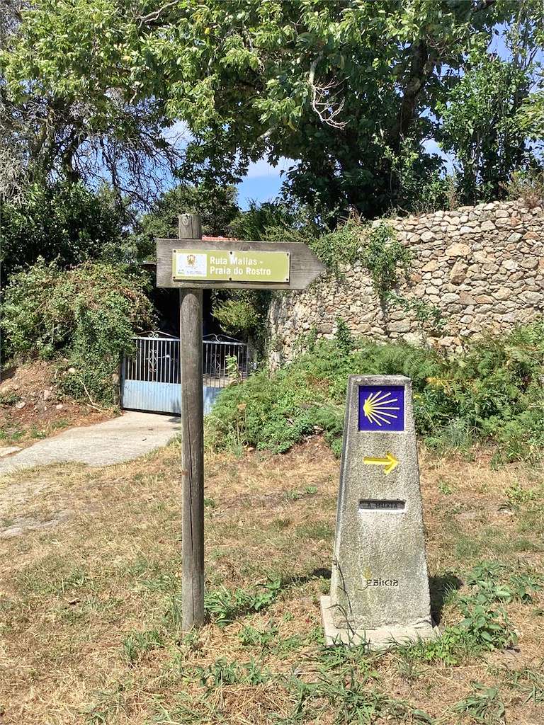 Ruta Mallas - Praia do Rostro en Fisterra