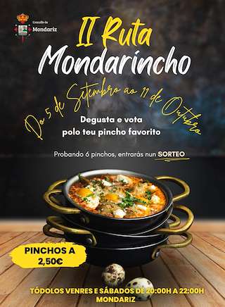Fechas, información, programa, cartel, imágenes, mapa y ubicación de II Ruta Mondarincho (2025)  en  Mondariz