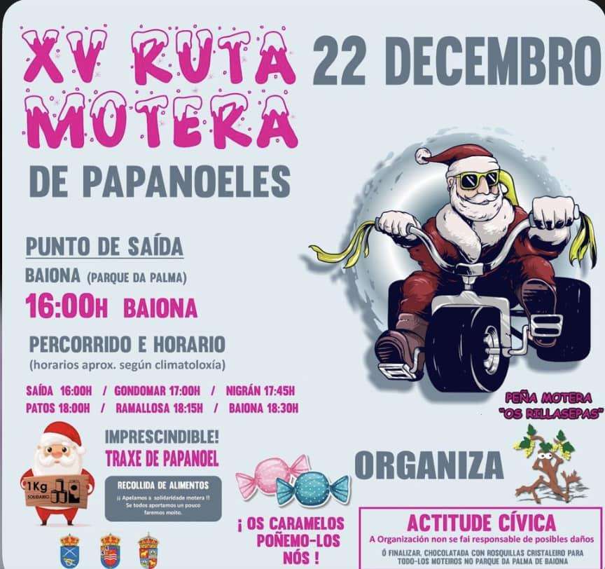 XIV Ruta Motera de Papanoeles en Gondomar