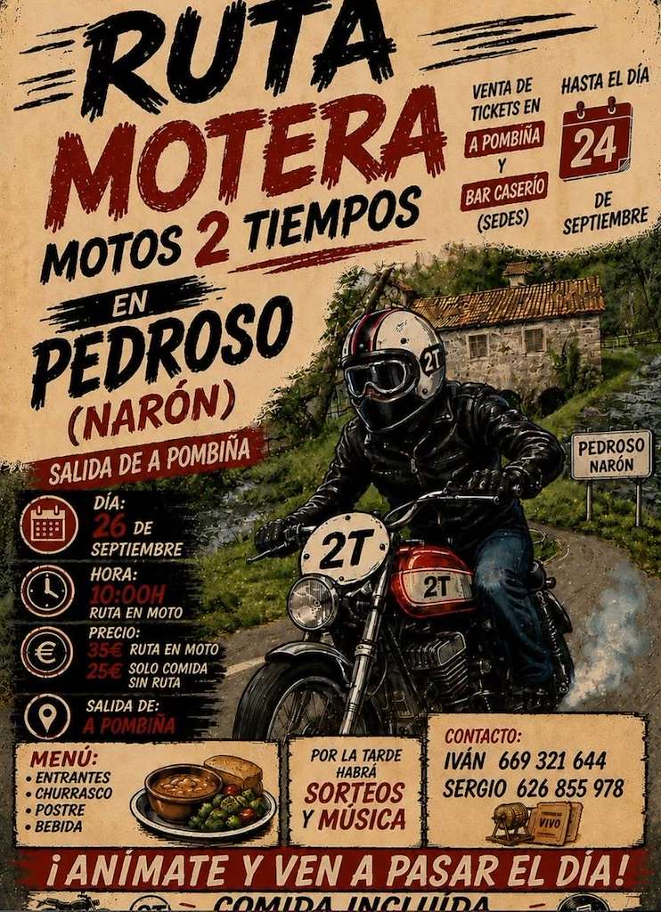 Ruta Motera de Pedroso (2026) en Narón