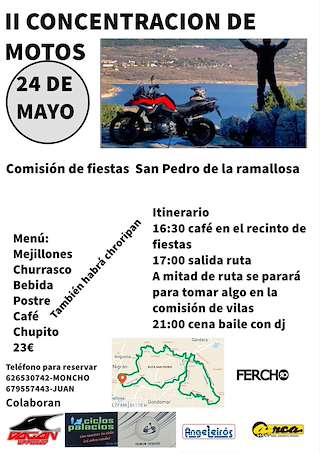 Fechas, información, programa, cartel, imágenes, mapa y ubicación de II Ruta Mototuristica de Ramallosa   en  Nigrán