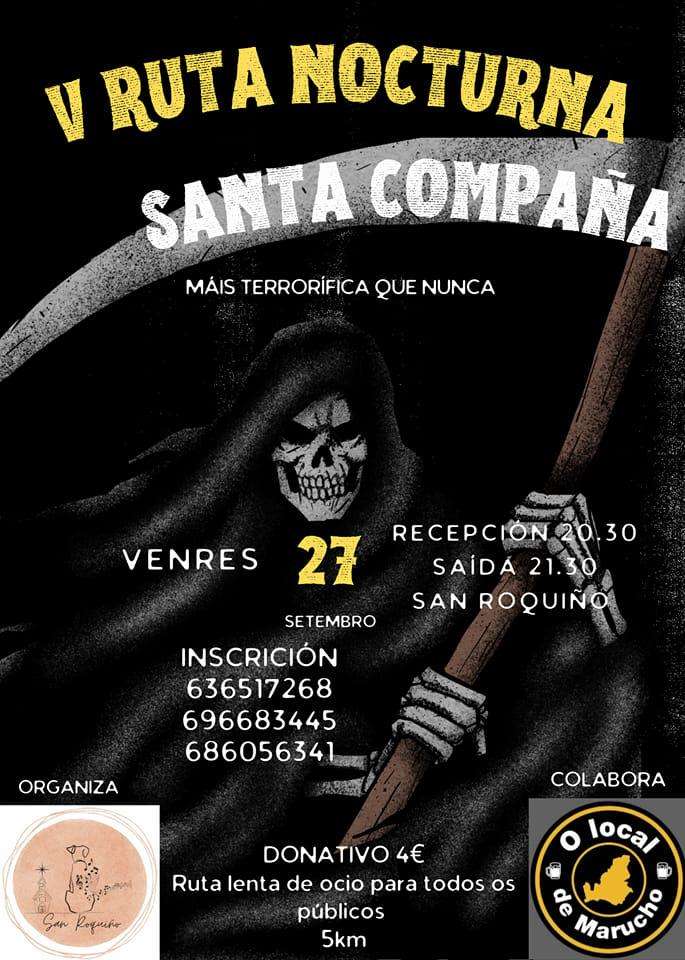 V Ruta Nocturna en Lousame