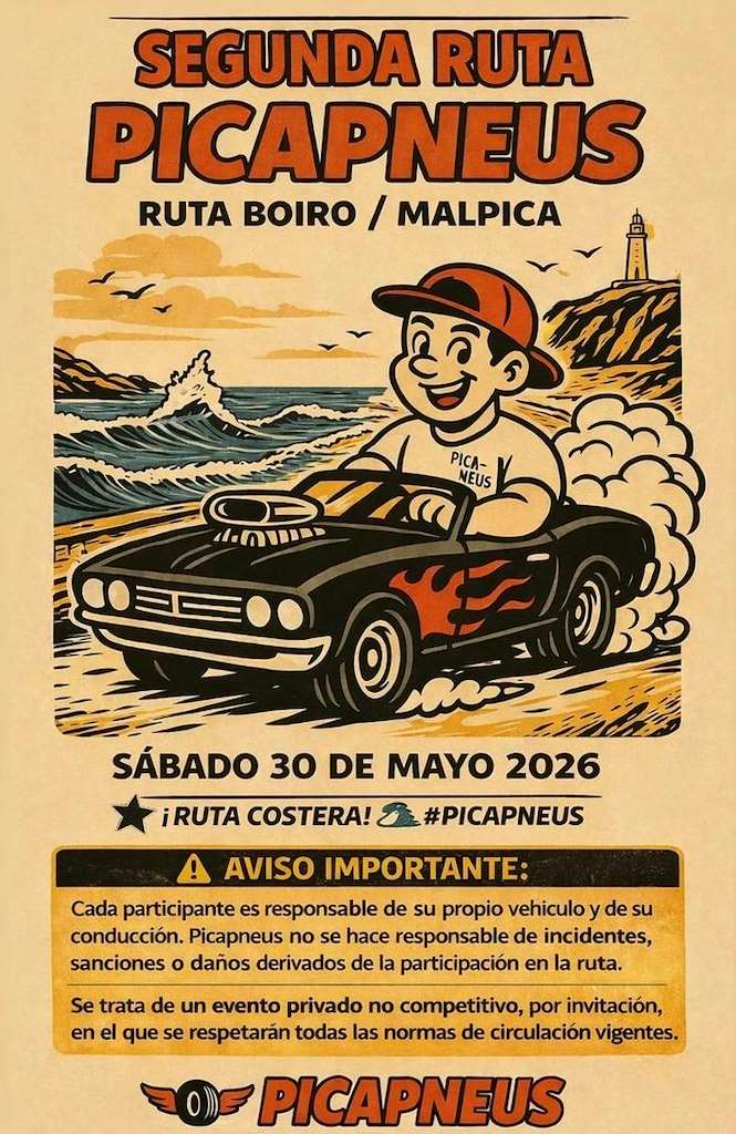 II Ruta Picapneus (2026) en Boiro