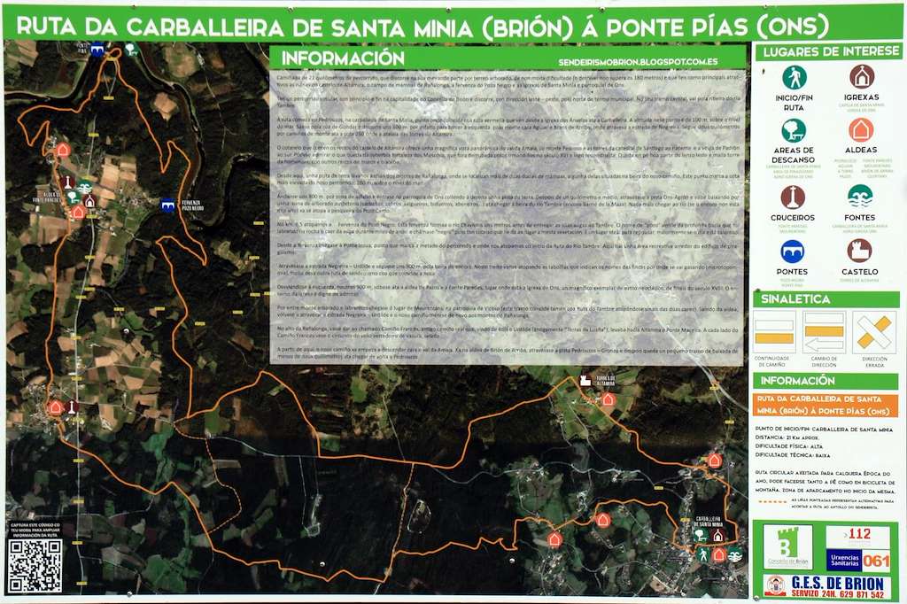 Ruta por el Río Tambre y las Carballeiras de Brion