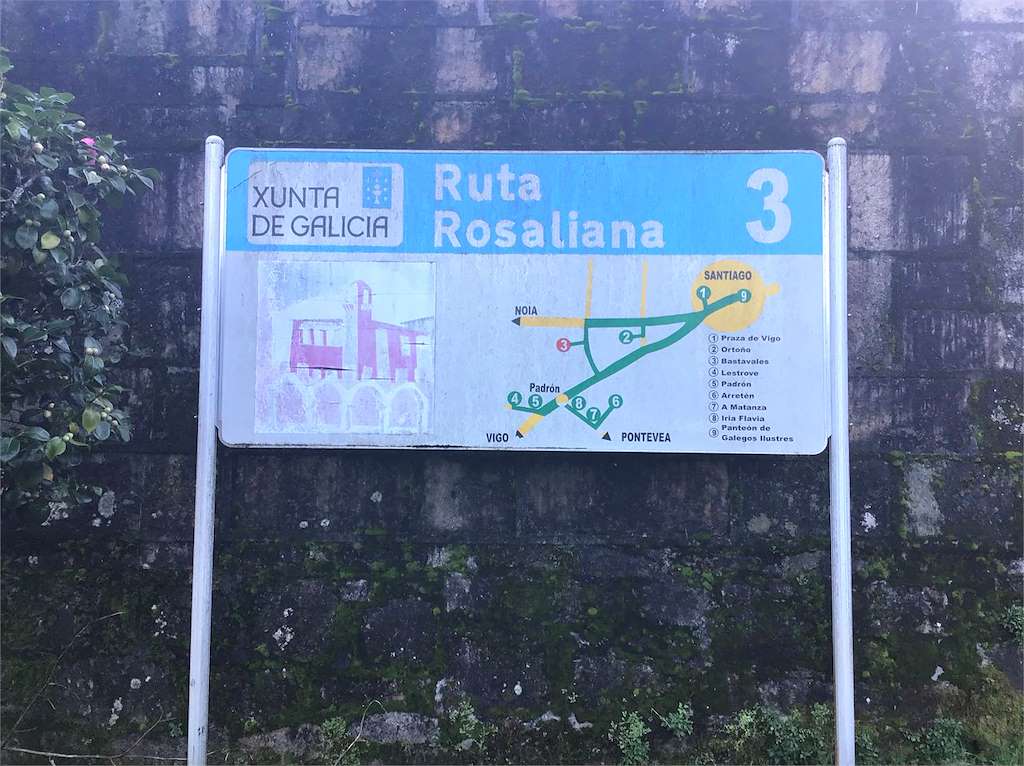 Ruta Rosaliana en Brión