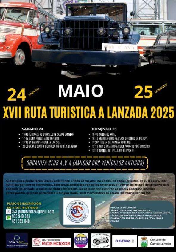 XVII Ruta Turística A Lanzada (2025) en Campo Lameiro