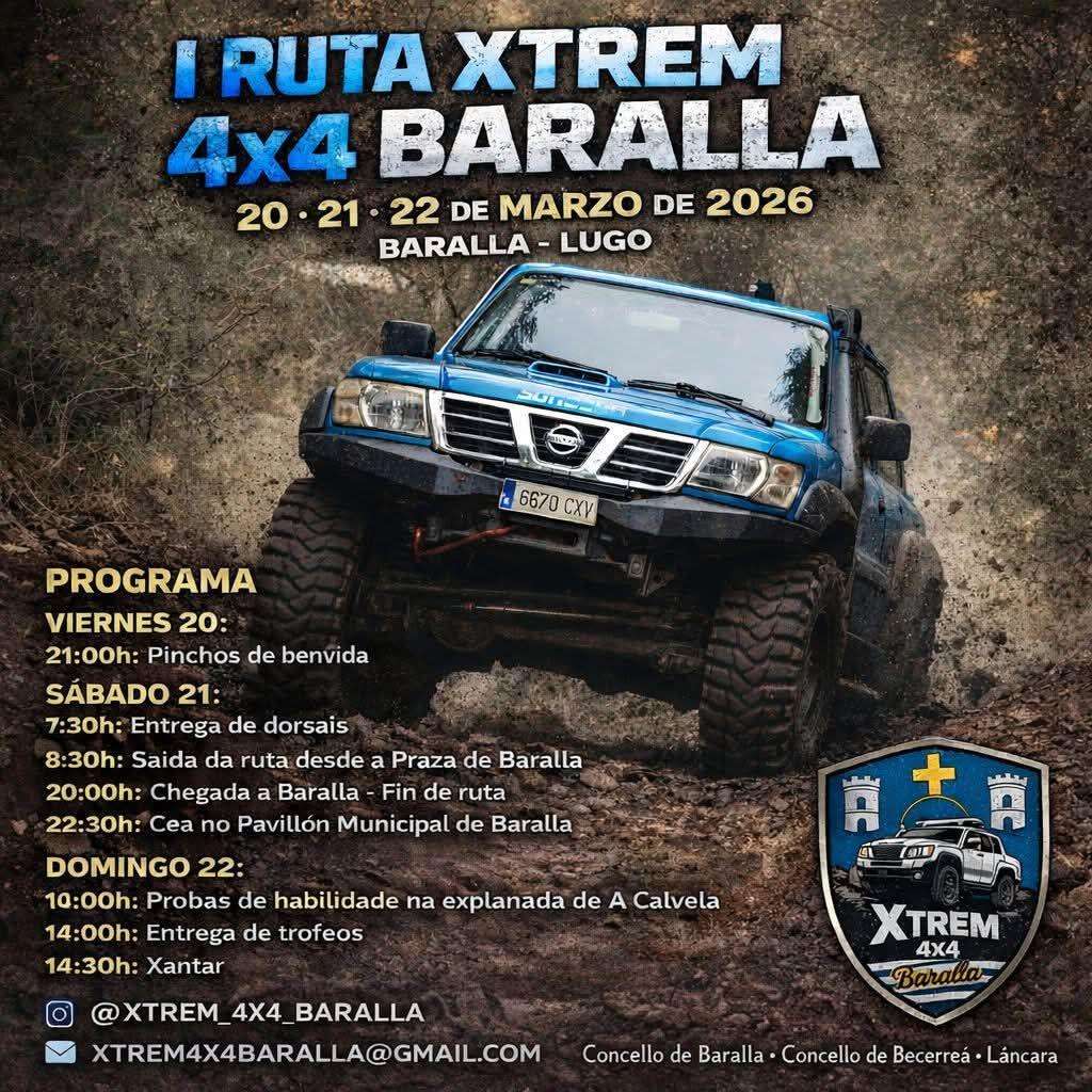 I Ruta Xtrem 4X4  en Baralla