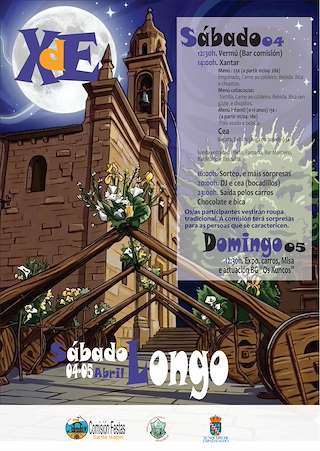 Fechas, información, programa, cartel, imágenes, mapa y ubicación de Sábado Longo (2026)  en  Xunqueira de Espadanedo