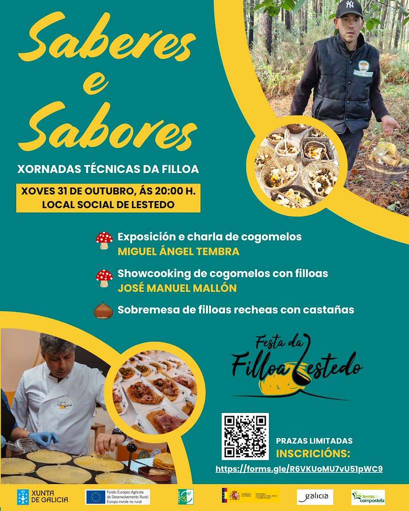 Saberes e Sabores - Xornadas Técnicas da Filloa de Lestedo  en Boqueixón