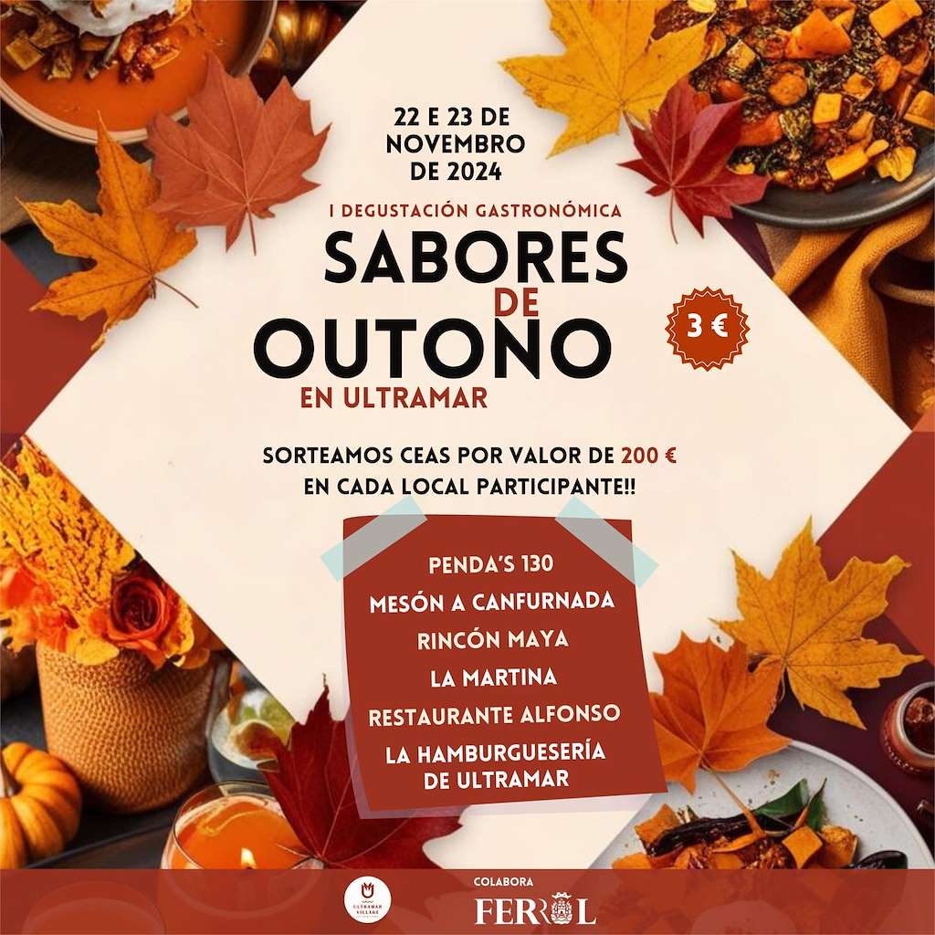 Sabores de Outono en Ferrol