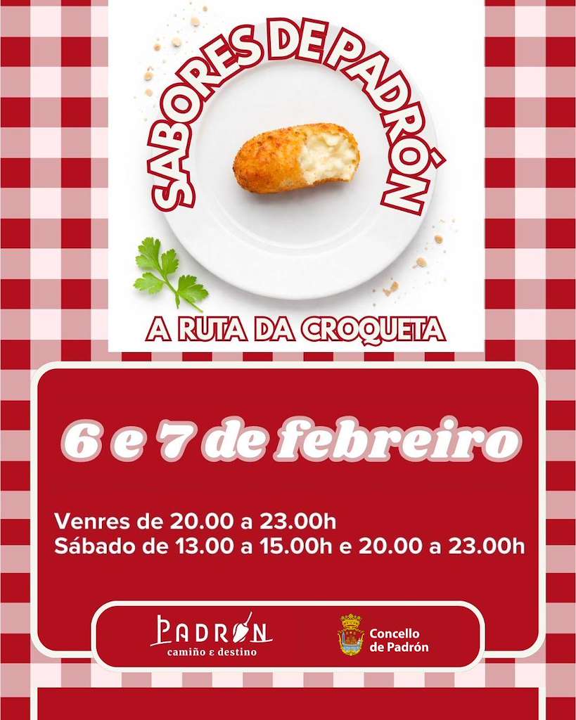 Sabores de Padrón A Ruta da Croqueta (2026)