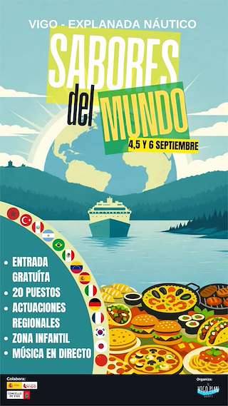 Fechas, información, programa, cartel, imágenes, mapa y ubicación de Sabores del Mundo (2026)  en  Vigo