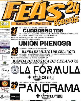 Sagrado Corazón e Neno Xesús de Feás en Boborás