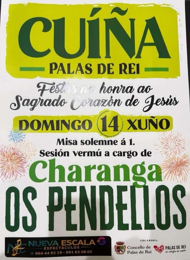 Sagrado Corazón de Jesús de Cuíña en Palas de Rei