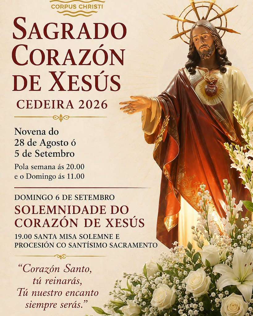 Sagrado Corazón de Xesús  (2026) en Cedeira