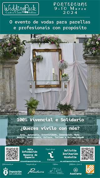 Salón de Vodas Solidario Cásate no Camiño en Pontedeume
