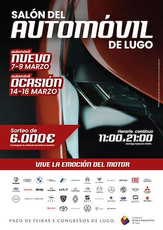 Fechas, información, programa, cartel, imágenes, mapa y ubicación de Salón del Automóvil  - Salón del Vehículo Nuevo y Salón de Ocasión  en  Lugo