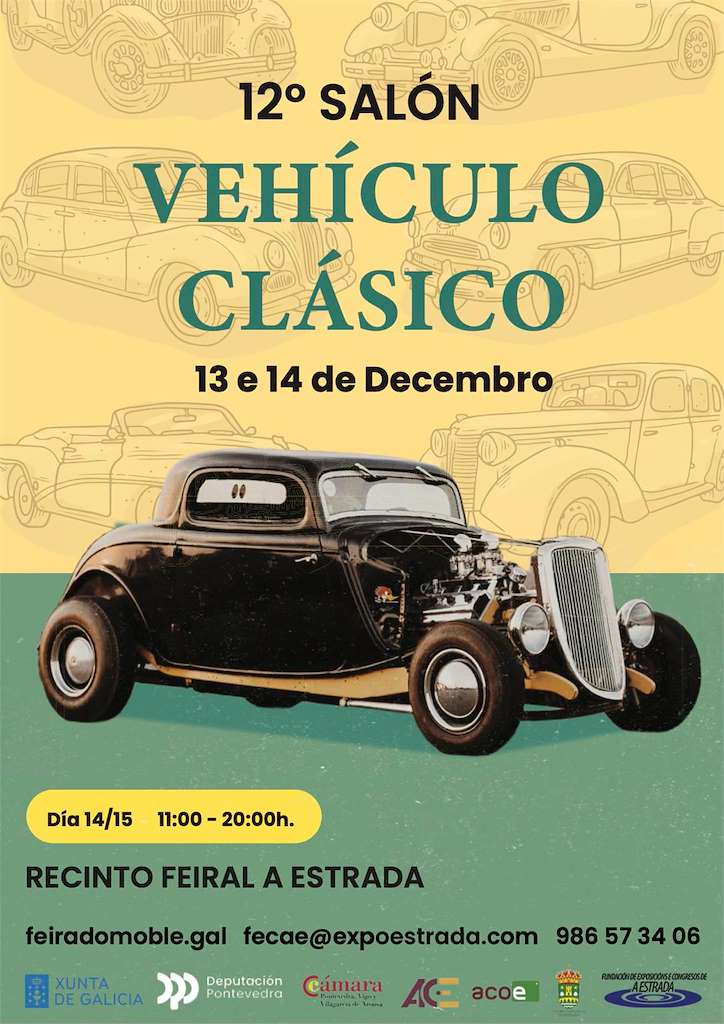 XII Salón del Vehículo Clásico (2025) en A Estrada