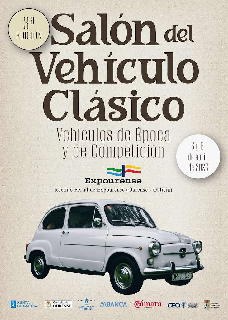 III Salón del Vehículo Clásico (2025) en Ourense