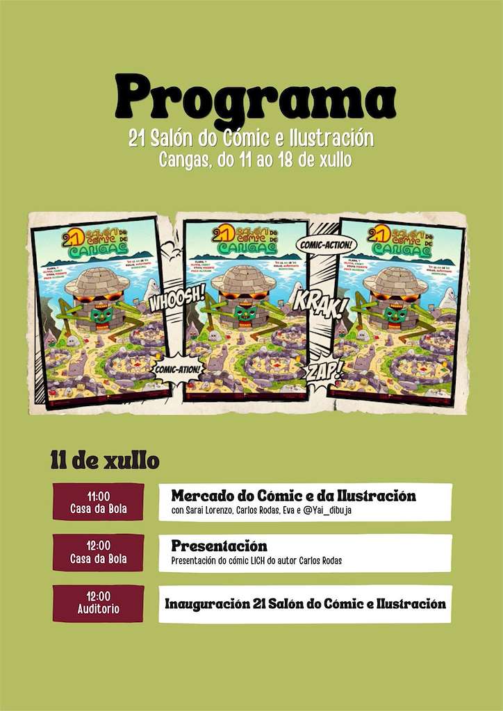 Salón do Comic e Ilustración  (2026) en Cangas de Morrazo