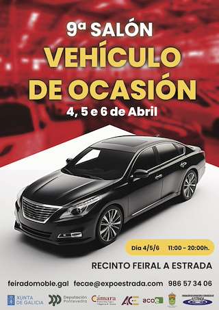 Fechas, información, programa, cartel, imágenes, mapa y ubicación de IX Salón do Vehículo de Ocasión  en  A Estrada