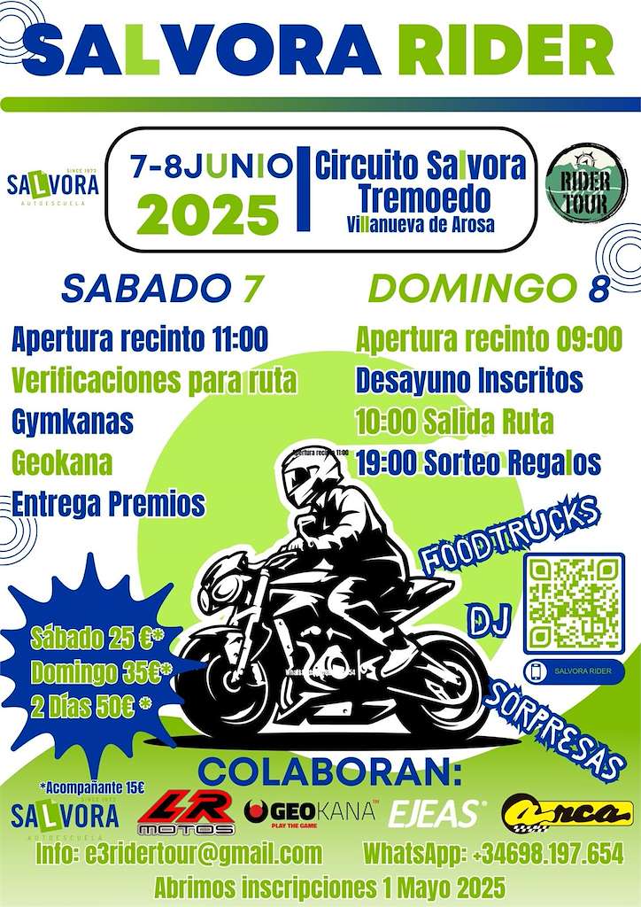 Sálvora Rider en Vilanova de Arousa