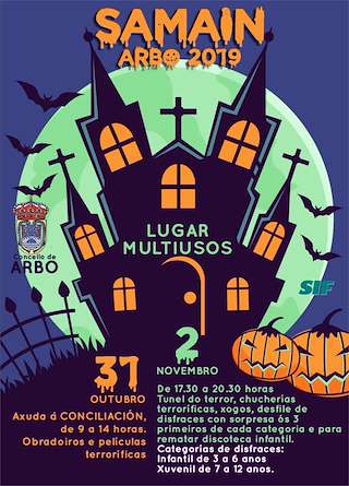 Samaín (2025) en Arbo