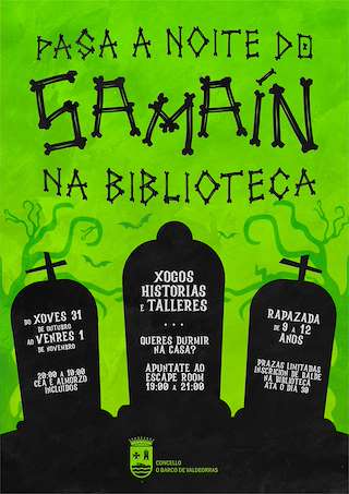 Samaín da Biblioteca en O Barco de Valdeorras
