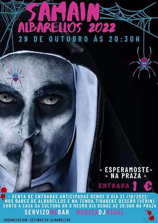 Samaín de Albarellos en Monterrei