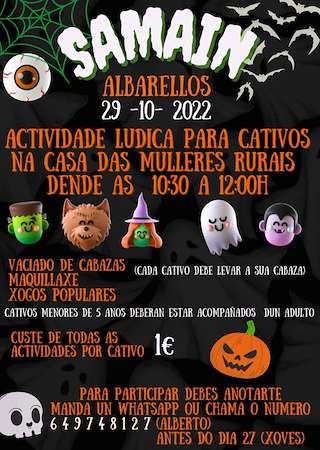 Samaín de Albarellos en Monterrei