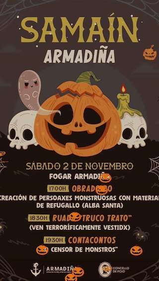 Samaín de Armadiña en Poio