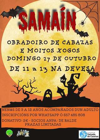 Samaín de As Landras (2025) en Salceda de Caselas