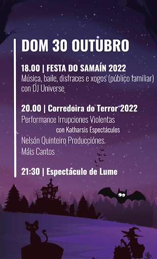 Samaín de Campelo  en Poio