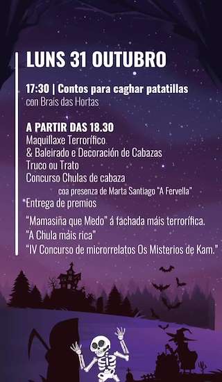 Samaín de Campelo  en Poio