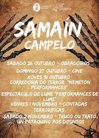 Samaín de Campelo  en Poio