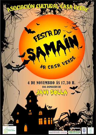 Samaín da Asociación Cultural Casa Verde de Salcedo (2025) en Pontevedra