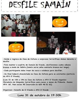 Samaín en O Vicedo