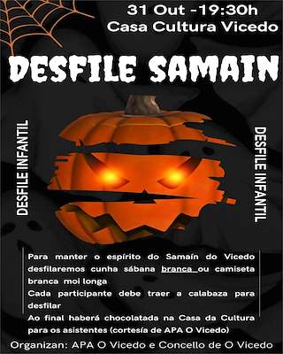 Samaín en O Vicedo